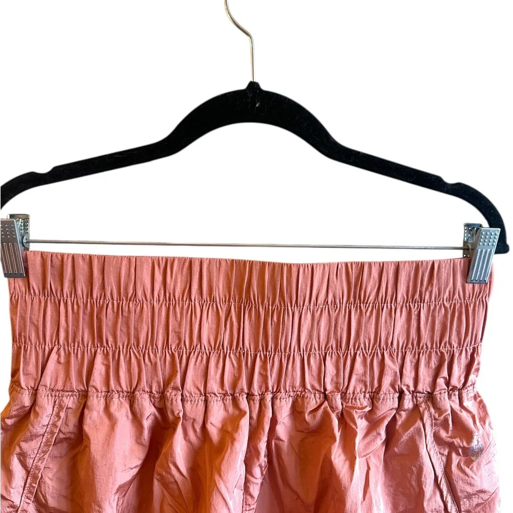 Free People Movement The Way Home Shorts Apricot High Rise Womens Size XL - Picture 5 of 12